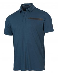Vyriški polo marškinėliai Ternua Terra PL - mėlyna, žalia