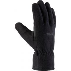 Unisex daugiafunkcinės flisinės pirštinės Viking Comfort - juoda