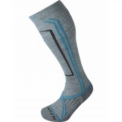 Unisex slidinėjimo kojinės Lorpen T2 SKI MERINO ECO Grey