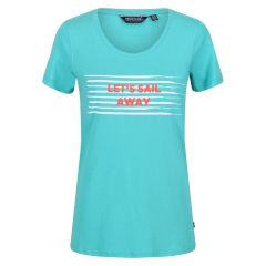 Moteriški marškinėliai Regatta  FilandraVI - Turquoise