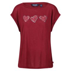 Moteriški marškinėliaiRegatta Roselynn - Cabernet Heart