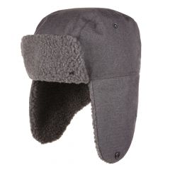 Vyriška neperšlampama kepurė su ausimis Regatta Halian Trapper II - pilka
