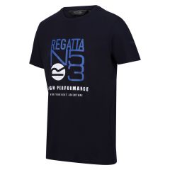 Vyriški marškinėliai Regatta Cline VII - juodi