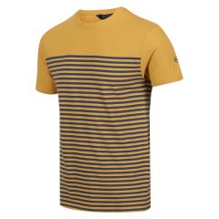 Vyriški marškinėliai Regatta Shorebay - geltoni