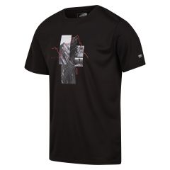 Vyriški marškinėliai Regatta Fingal VII - juodi