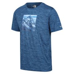 Vyriški marškinėliai Regatta Fingal VII - margai mėlyni