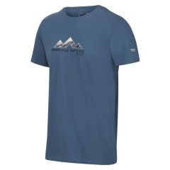 Vyriški marškinėliai Regatta Breezed III - mėlyni