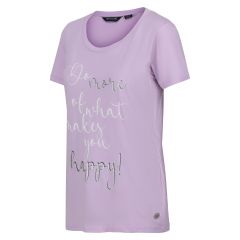 Moteriški marškinėliai Regatta Filandra VII - violetiniai
