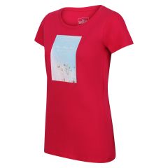 Moteriški marškinėliai Regatta Breezed III - rožiniai