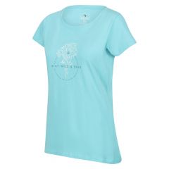 Moteriški marškinėliai Regatta Breezed III - mėlyni