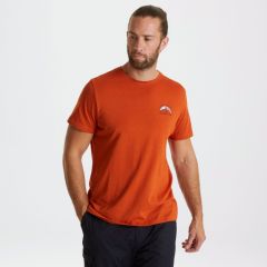 Vyriški marškinėliai Craghoppers Mightie - oranžinė