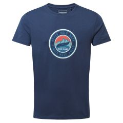 Vyriški marškinėliai Craghoppers Mightie - mėlyna