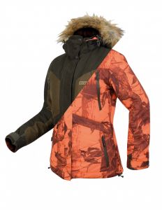 DVIPUSĖ moteriška striukė HART ALTAI-J 2D - ruda / camo