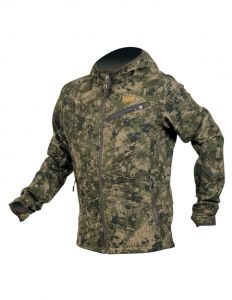 Kamufliažinis džemperis/striukė HART IBICE HOODIE Hybrid - Pixel Forest