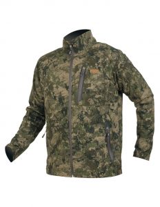Kamufliažinė striukė/džemperis HART IBICE-PS Fleece - Pixel Forest