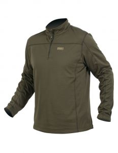 Vyriški flisiniai marškinėliai HART TOPLO-ZN Fleece - Dark Olive