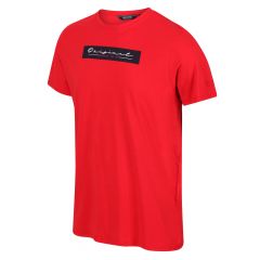 Vyriški marškinėliai Regatta Cline VI - raudona
