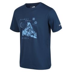Vyriški marškinėliai Regatta Fingal VI - mėlyna