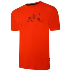 Vyriški marškinėliai Dare 2B Integral II - oranžinė