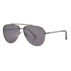 Klasikiniai aviator tipo akiniai nuo saulės - pilka