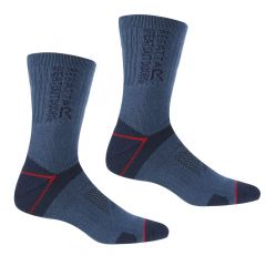 Vyriškos vaikščiojimo kojinės Regatta Protect II - mėlyna