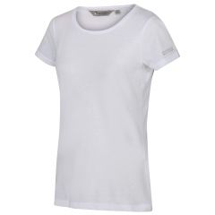 Moteriški medvilniniai marškinėliai Regatta Carlie - balta