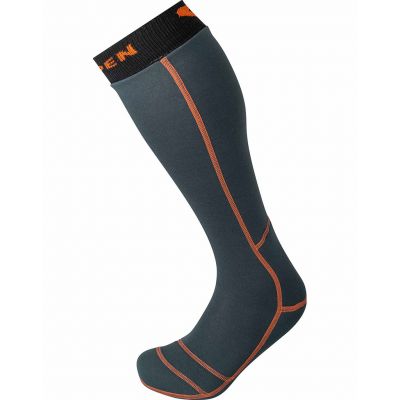 Unisex kojinės slidinėjimui laisvalaikiui Lorpen T3+ BIOWARMER Black Orange