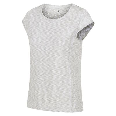Moteriški marškinėliai Regatta Hyperdimension II - balti/pilki