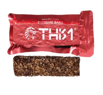 TH1 Energinis batonėlis, Šokoladas su guarana 40 g.