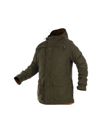 Vyriška dvipusė medžioklinė striukė HART TAUNUS 3R-J - Dark Olive / HV Camo