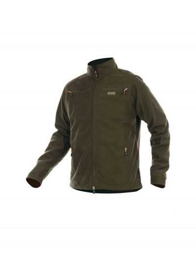 Vyriška dvipusė softshell striukė HART TULSA-S - Dark Olive / HV Camo