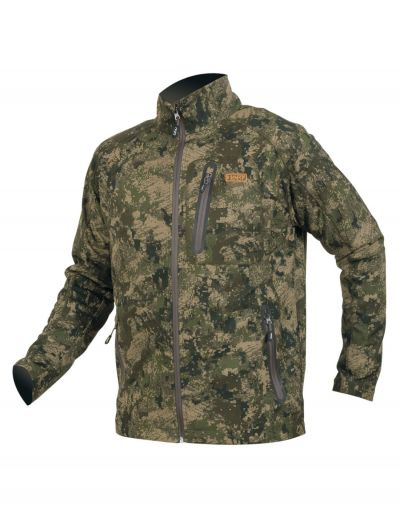Kamufliažinė striukė/džemperis HART IBICE-PS Fleece - Pixel Forest