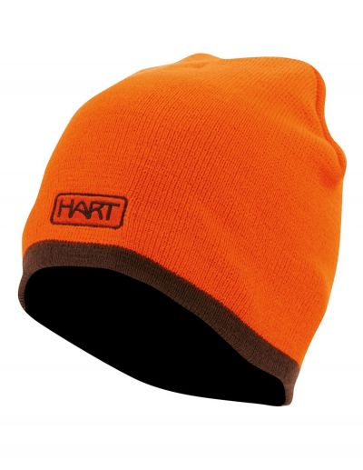 Dvipusė kepurė HART INVER- oranžinė/ruda