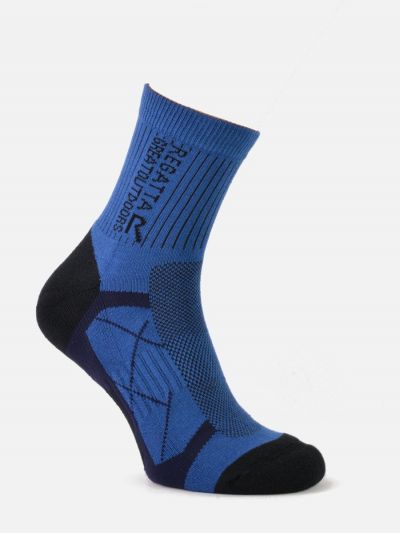 Vyriškos kojinės laisvalaikiui (2 poros) - juoda, mėlyna