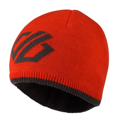 Vaikiška dvipusė kepurė Frequent - pilka, raudona