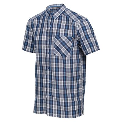 Vyriški marškiniai Regatta Mindano VI - mėlyna