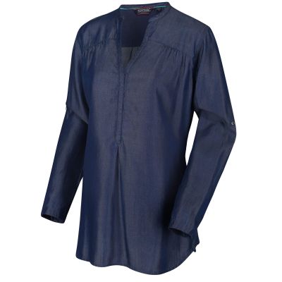Moteriški marškiniai Regatta Maelie - mėlyna